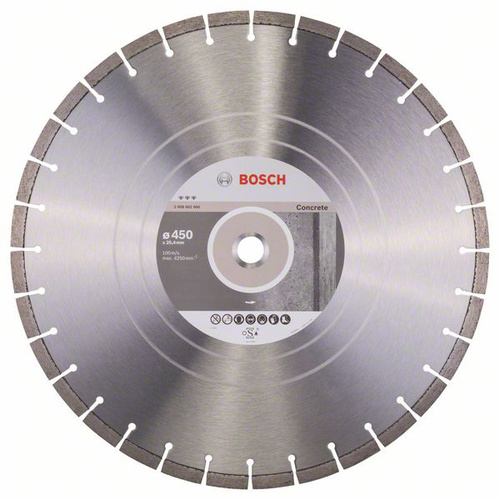 Bosch Accessories 2608602660 Diamanttrennscheibe Durchmesser 450mm 1St.