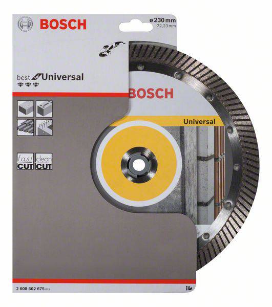 Bosch Accessories 2608602675 Diamanttrennscheibe Durchmesser 230mm 1St.