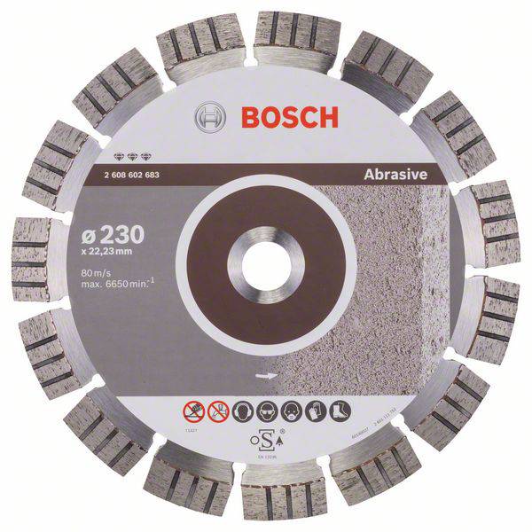 Bosch Accessories 2608602683 Diamanttrennscheibe Durchmesser 230 mm 1 St.