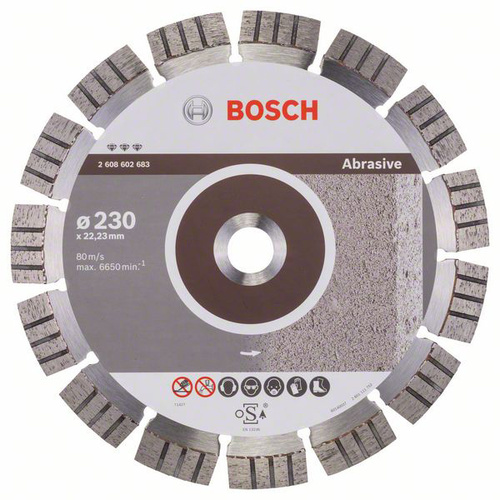 Bosch Accessories 2608602683 Diamanttrennscheibe Durchmesser 230mm 1St.