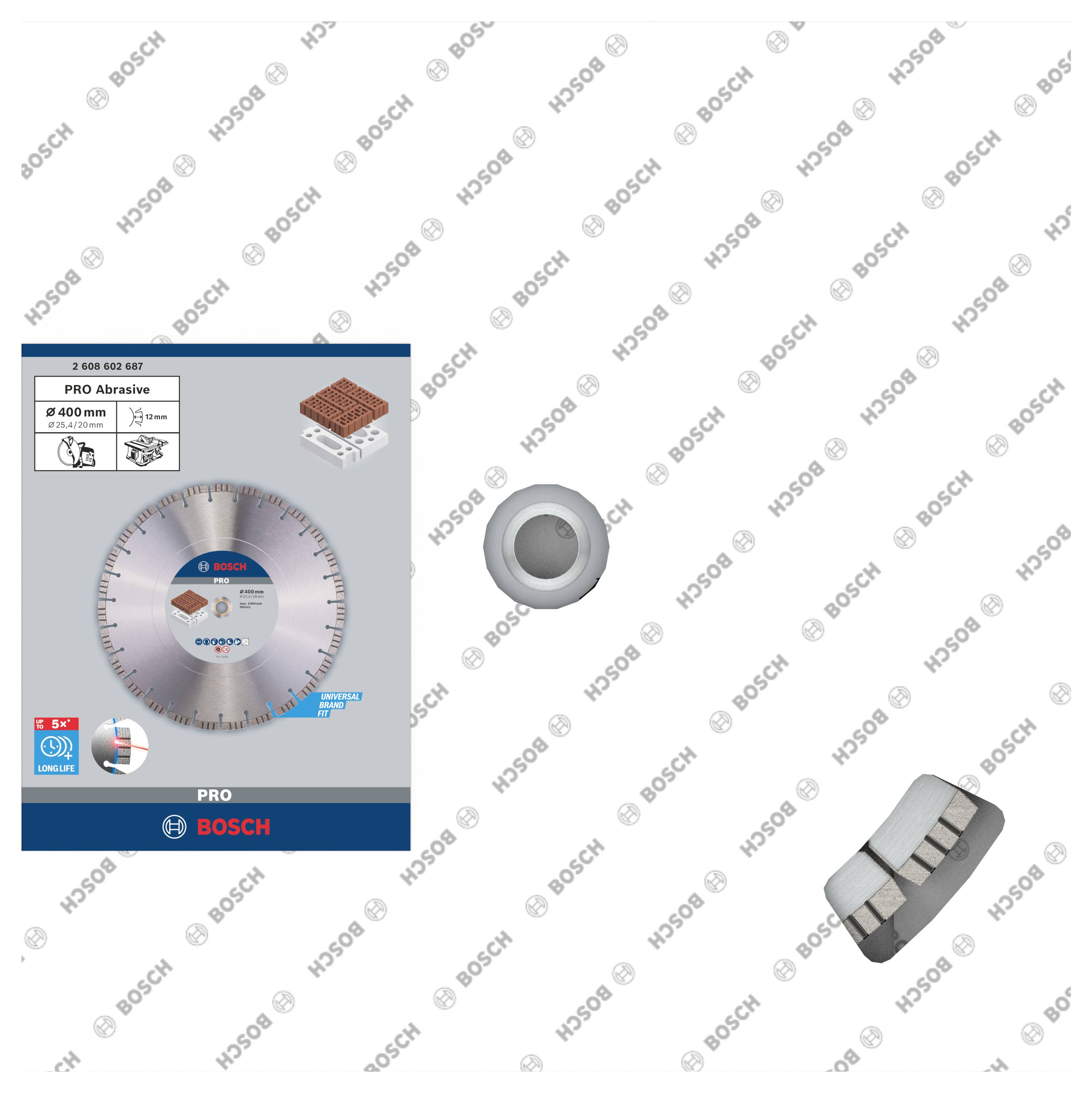 Bosch Accessories 2608602687 Diamanttrennscheibe 1St.
