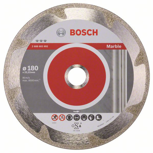 Bosch Accessories 2608602692 Diamanttrennscheibe Durchmesser 180mm 1St.