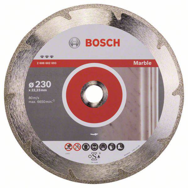 Bosch Accessories 2608602693 Diamanttrennscheibe Durchmesser 230mm 1St.