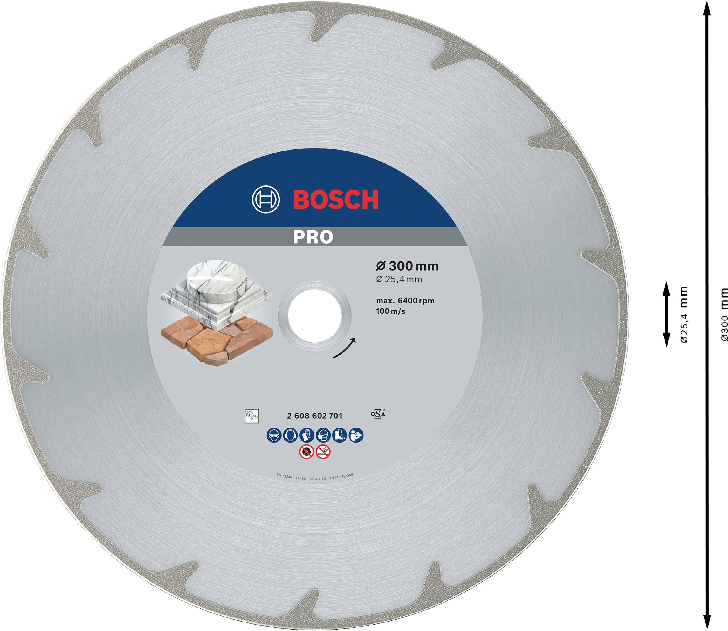 Bosch Accessories 2608602701 Diamanttrennscheibe 1St.