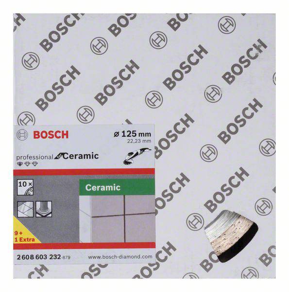 Bosch Accessories 2608603232 Diamanttrennscheibe Durchmesser 125mm 10St.