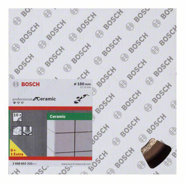 Bosch Accessories 2608603233 Diamanttrennscheibe Durchmesser 180mm 10St.