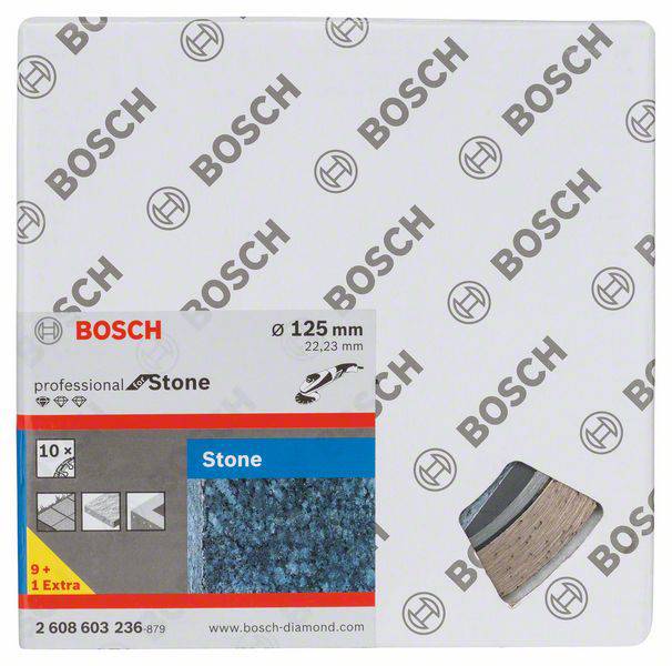 Bosch Accessories 2608603236 Diamanttrennscheibe Durchmesser 125mm 10St.