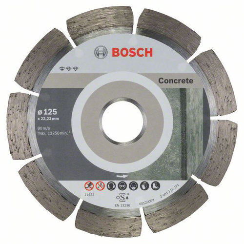Bosch Accessories 2608603240 Diamanttrennscheibe Durchmesser 125 mm 10 St.