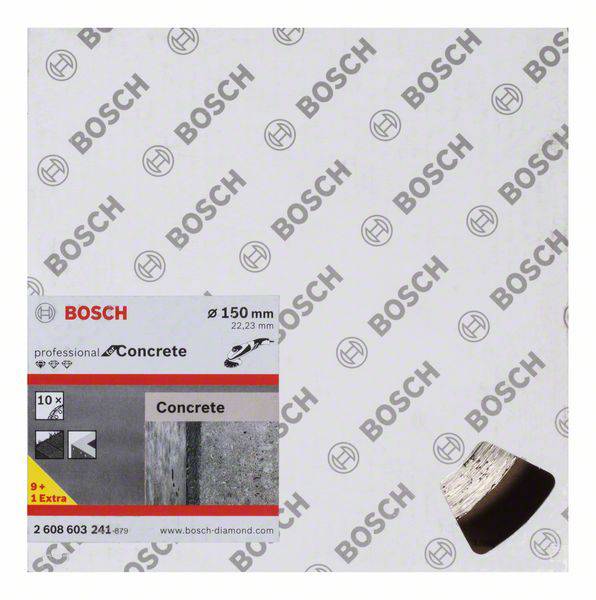 Bosch Accessories 2608603241 Diamanttrennscheibe Durchmesser 150mm 10St.