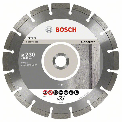 Bosch Accessories 2608603243 Diamanttrennscheibe Durchmesser 230mm 10St.