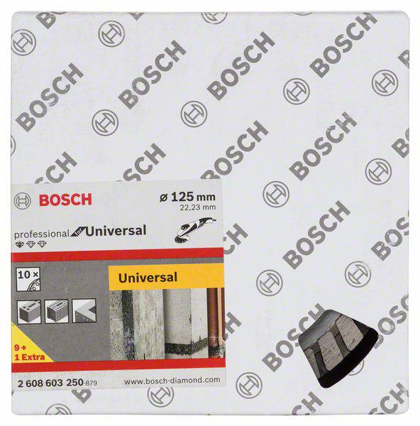 Bosch Accessories 2608603250 Diamanttrennscheibe Durchmesser 125mm 10St.
