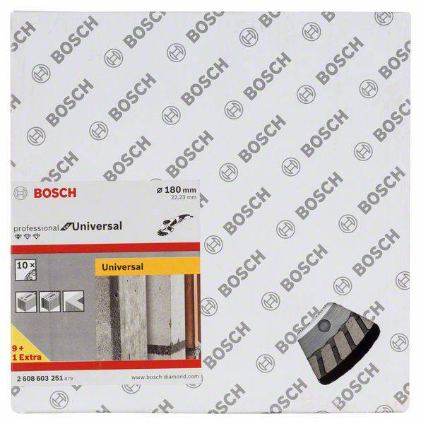 Bosch Accessories 2608603251 Diamanttrennscheibe Durchmesser 180mm 10St.
