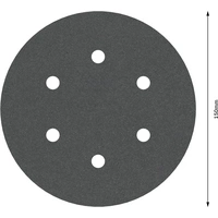 Bosch Accessories Best for Stone 2608605129 Exzenterschleifpapier mit Klett, gelocht Körnung (num) 320 (Ø) 150mm 5St. Bosch Accessories Best for Stone 2608605129 Exzenterschleifpapier mit Klett, gelocht Körnung (num) 320 (Ø) 150mm 5St.
