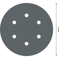 Bosch Accessories Best for Stone 2608605131 Exzenterschleifpapier mit Klett, gelocht Körnung (num) 600 (Ø) 150mm 5St. Bosch Accessories Best for Stone 2608605131 Exzenterschleifpapier mit Klett, gelocht Körnung (num) 600 (Ø) 150mm 5St.