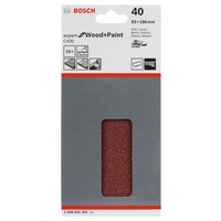 Bosch Accessories Expert for Wood 2608605302 Schwingschleifpapier mit Klett, gelocht Körnung (num) 40 (L x B) 185mm x 93mm 10St. Bosch Accessories Expert for Wood 2608605302 Schwingschleifpapier mit Klett, gelocht Körnung (num) 40 (L x B) 185mm x 93mm 10St.