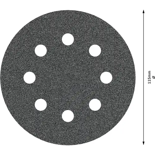 Bosch Accessories Best for Stone 2608605558 Exzenterschleifpapier mit Klett, gelocht Körnung (num) 80 (Ø) 115mm 5St. Bosch Accessories Best for Stone 2608605558 Exzenterschleifpapier mit Klett, gelocht Körnung (num) 80 (Ø) 115mm 5St.