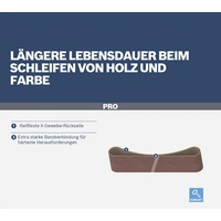 Bosch Accessories 2608606129 Schleifband Körnung (num) 40 (L x B) 610mm x 100mm 3St. Bosch Accessories 2608606129 Schleifband Körnung (num) 40 (L x B) 610mm x 100mm 3St.