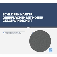 Bosch Accessories 2608606755 Schleifpapier für Schleifteller ungelocht Körnung (num) 60 (Ø) 125mm 10St. Bosch Accessories 2608606755 Schleifpapier für Schleifteller ungelocht Körnung (num) 60 (Ø) 125mm 10St.