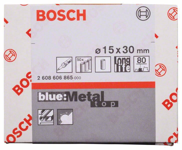 Bosch Accessories Best for Metal 2608606865 Schleifhülse Körnung 80 (Ø) 15mm 50St.