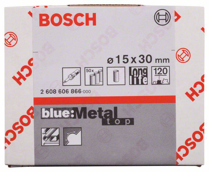 Bosch Accessories Best for Metal 2608606866 Schleifhülse Körnung (num) 120 (Ø) 15mm 50St.