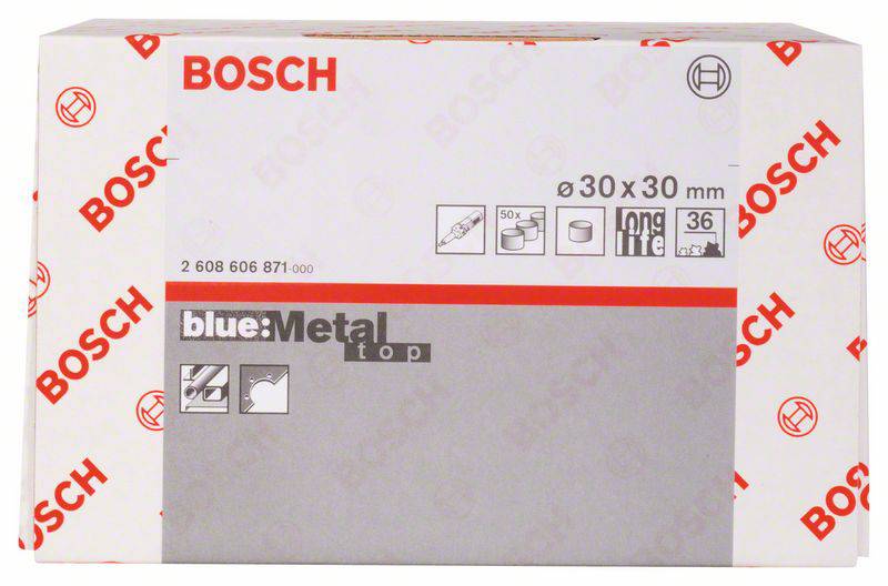 Bosch Accessories Best for Metal 2608606871 Schleifhülse Körnung 36 (Ø) 30mm 50St.