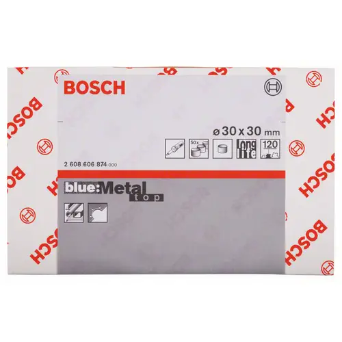 Bosch Accessories Best for Metal 2608606874 Schleifhülse Körnung (num) 120 (Ø) 30 mm 50 St. Bosch Accessories Best for Metal 2608606874 Schleifhülse Körnung (num) 120 (Ø) 30 mm 50 St.
