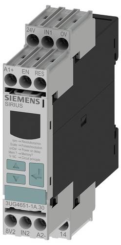 Siemens Überwachungsrelais 24, 24 - 240, 240 V/DC, V/AC 1 Wechsler 3UG4651-1AW30 1 St.