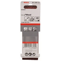 Bosch Accessories 2608606929 Schleifband Körnung (num) 40 (L x B) 305mm x 40mm 3St. Bosch Accessories 2608606929 Schleifband Körnung (num) 40 (L x B) 305mm x 40mm 3St.