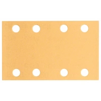 Bosch Accessories Best for Wood 2608607236 Schwingschleifpapier mit Klett, gelocht Körnung 400  (L x B) 133 mm x 80 mm 10 St. Bosch Accessories Best for Wood 2608607236 Schwingschleifpapier mit Klett, gelocht Körnung 400  (L x B) 133 mm x 80 mm 10 St.