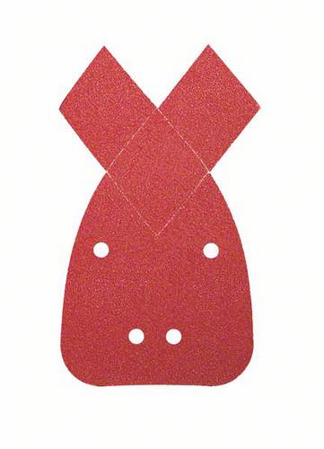 Bosch Accessories 2608607428 Multischleifpapier mit Klett, gelocht Körnung (num) 40 (L x B) 230 mm