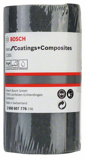 Bosch Accessories 2608607776 Schleifpapierrolle Körnung (num) 400 (L x B) 5m x 93mm 5m