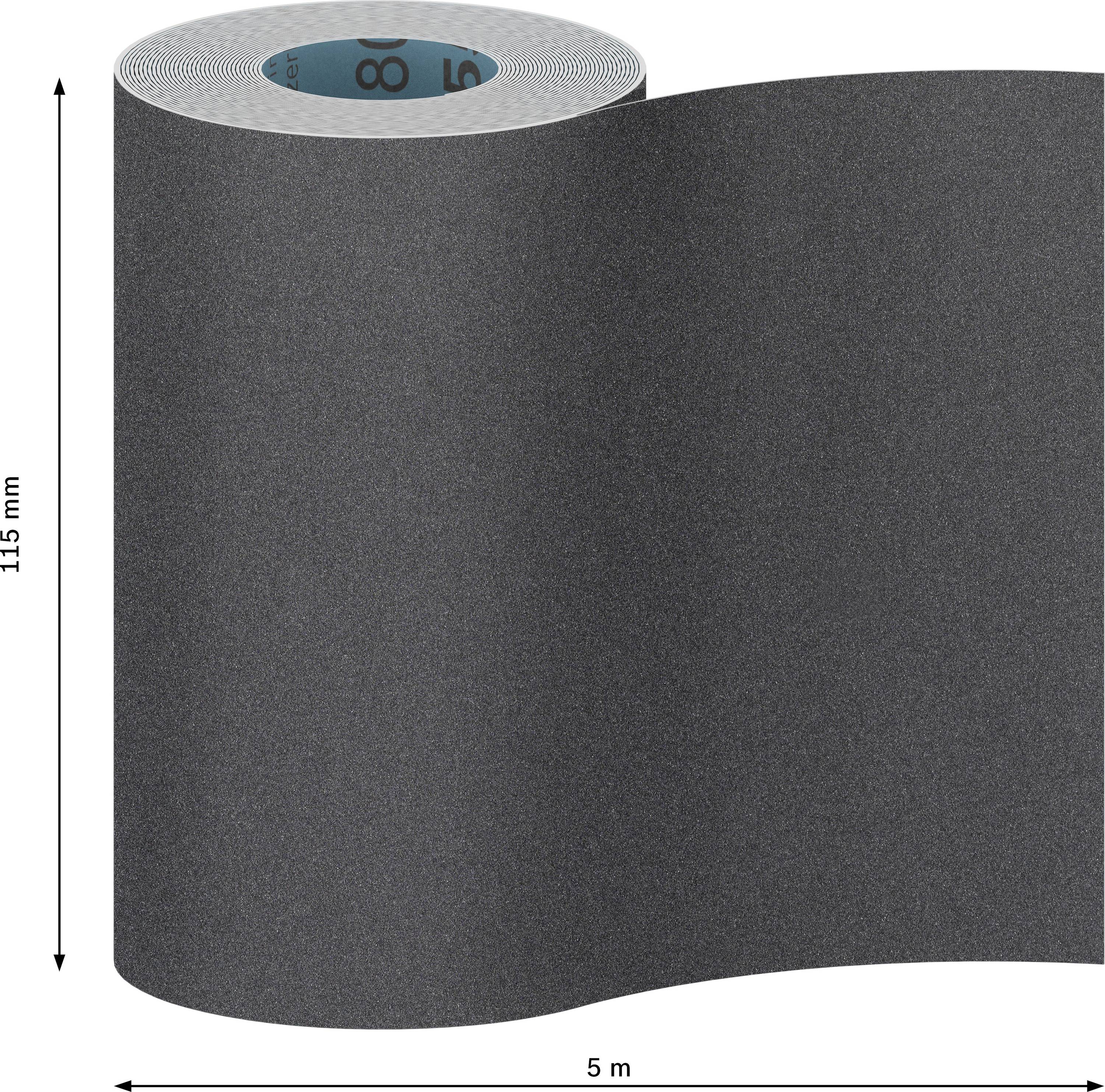 Bosch Accessories 2608607787 Schleifpapierrolle Körnung (num) 180 (L x B) 5m x 115mm 5m