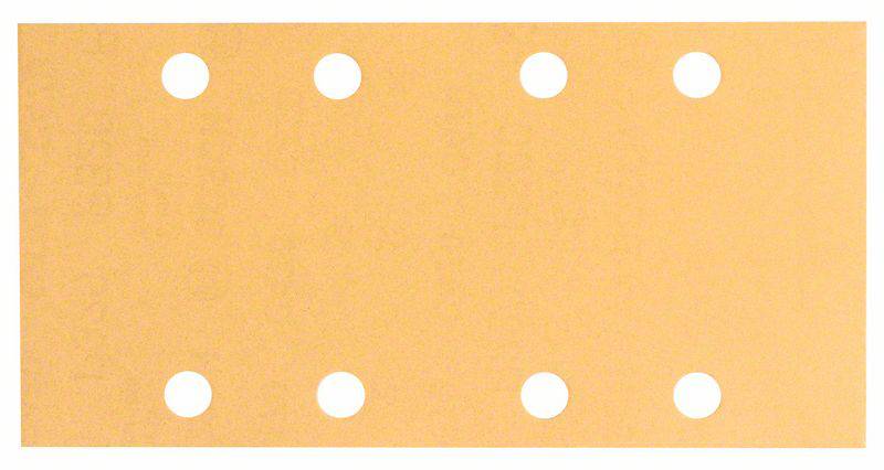 Bosch Accessories 2608607925 Schwingschleifpapier mit Klett, gelocht Körnung (num) 100 (L x B) 186 mm x 93 mm 50 St.