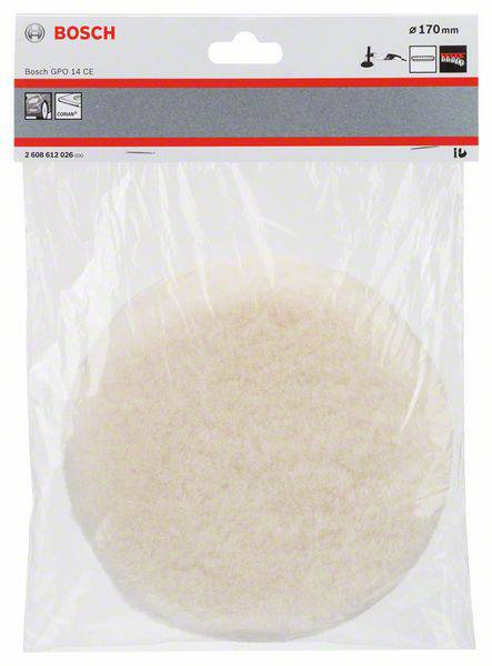 Bosch Accessories Lammfellscheibe, Durchmesser: 170mm 2608612026 Durchmesser 170mm