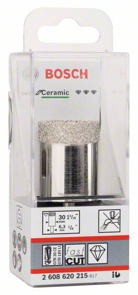 Bosch Accessories 2608620215 Diamant-Trockenbohrer 30mm diamantbestückt 1St.
