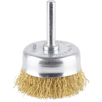 Bosch Accessories Topfbürste, vermessingt, gewellter Stahldraht, 50 mm, 0,2 mm, 4500 U/ min Schaft-Ø 6 mm 2608622008 1 St. Bosch Accessories Topfbürste, vermessingt, gewellter Stahldraht, 50 mm, 0,2 mm, 4500 U/ min Schaft-Ø 6 mm 2608622008 1 St.