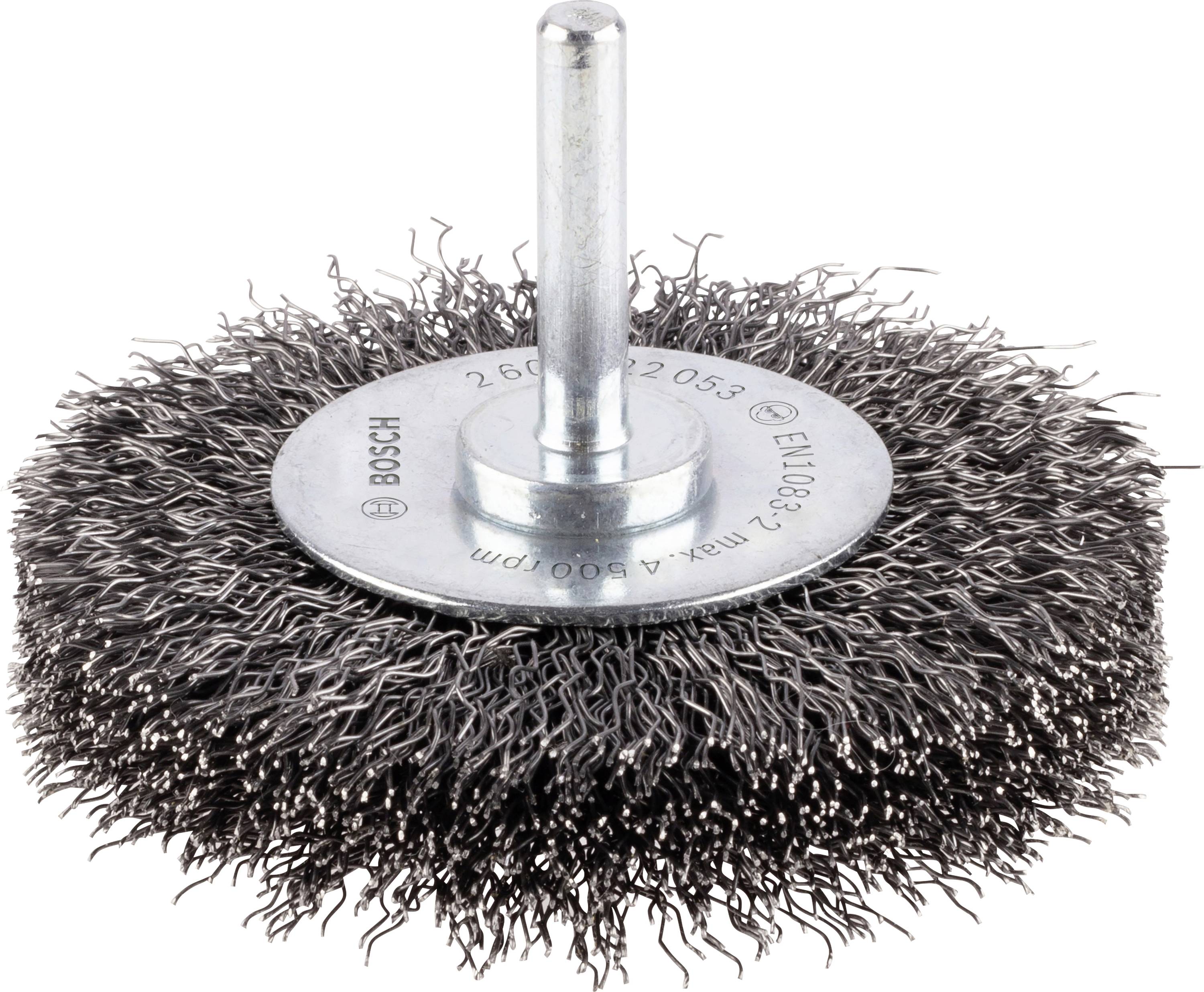 Bosch Accessories Scheibenbürste, gewellt, 75 mm, 0,3 mm, 16 mm, 4500 U/min Schaft-Ø 6 mm 2608622053 1 St.