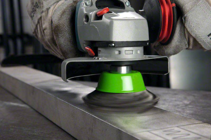 Bosch Accessories Topfbürste, Edelstahl, gewellter Draht, 75 mm, 0,3 mm, 12500 U/min, M14 2608622102 1St.