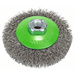 Bosch Accessories Kegelbürste Clean for Inox, gewellt, rostfrei, 100 mm, 0,35 mm, 12500 U/min, M14 2608622108 1St.