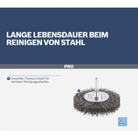 Bosch Accessories Scheibenbürste, gewellt, 50 mm, 0,3 mm, 8 mm, 4500 U/min Schaft-Ø 6 mm 2608622112 1 St. Bosch Accessories Scheibenbürste, gewellt, 50 mm, 0,3 mm, 8 mm, 4500 U/min Schaft-Ø 6 mm 2608622112 1 St.