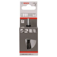 Bosch Accessories Pinselbürste, gezopft, 0,35 mm, 10 mm, 4500 U/ min Schaft-Ø 6mm 2608622115 1St. Bosch Accessories Pinselbürste, gezopft, 0,35 mm, 10 mm, 4500 U/ min Schaft-Ø 6mm 2608622115 1St.