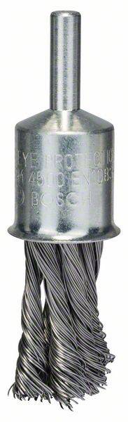 Bosch Accessories Pinselbürste, gezopft, 0,35 mm, 19 mm, 4500 U/ min Schaft-Ø 6mm 2608622116 1St.