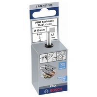 Bosch Accessories Pinselbürste, gewellt, rostfrei, 0,2 mm, 15 mm, 4500 U/ min Schaft-Ø 6mm 2608622126 1St. Bosch Accessories Pinselbürste, gewellt, rostfrei, 0,2 mm, 15 mm, 4500 U/ min Schaft-Ø 6mm 2608622126 1St.