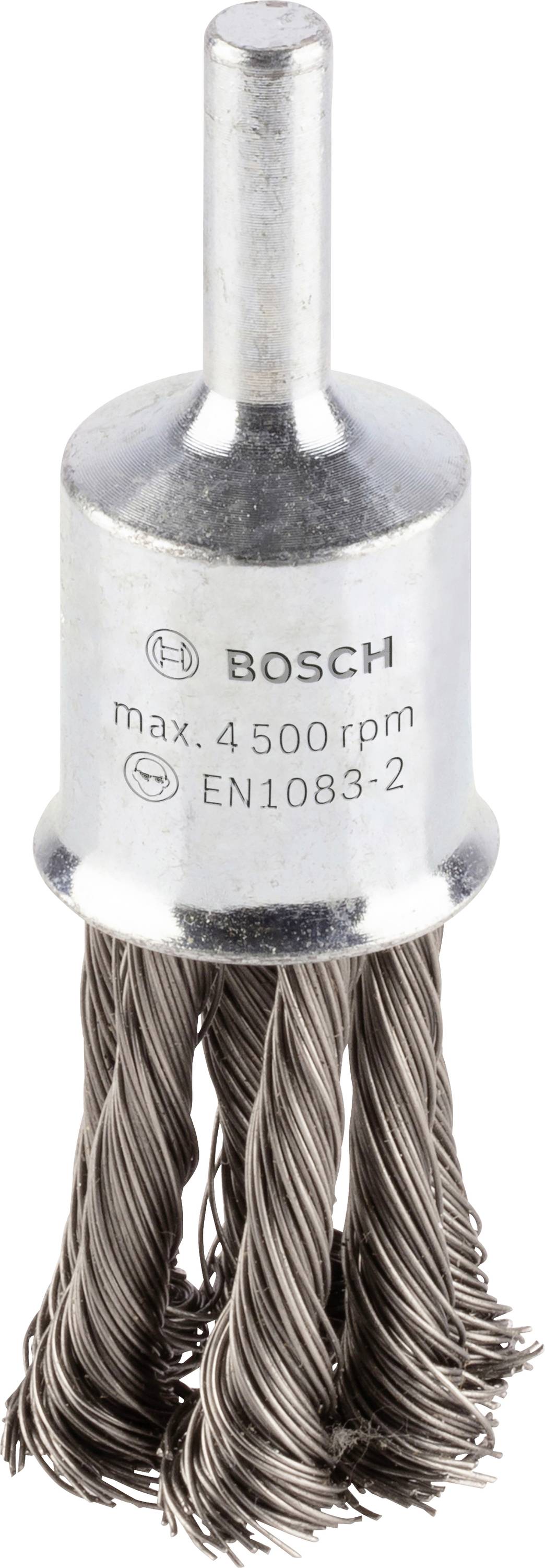 Bosch Accessories Pinselbürste, gezopft, rostfrei, 0,35 mm, 19 mm, 4500 U/ min 2608622129 1 St.