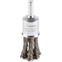 Bosch Accessories Pinselbürste, gezopft, rostfrei, 0,35 mm, 19 mm, 4500 U/ min 2608622129 1St. Bosch Accessories Pinselbürste, gezopft, rostfrei, 0,35 mm, 19 mm, 4500 U/ min 2608622129 1St.