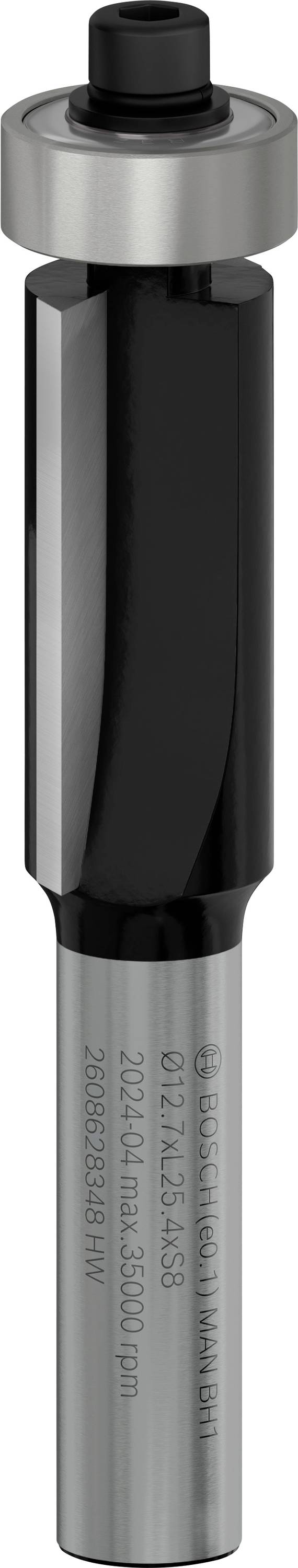 Bosch Accessories 2608628348 Bündigfräser Hartmetall Länge 68 mm Produktabmessung, Ø 12.7 mm Schaftdurchmesser 8 mm