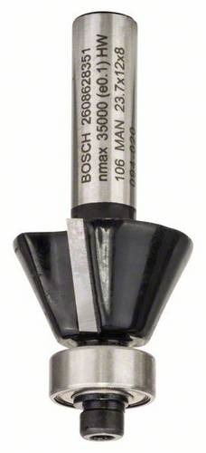 Bosch Accessories 2608628351 Bündigfräser Hartmetall Länge 54 mm Produktabmessung, Ø 23.7 mm Scha