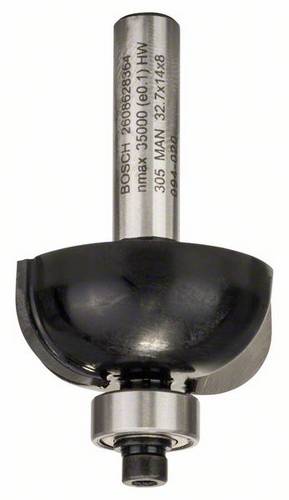 Bosch Accessories 2608628364 Hohlkehlfräser Hartmetall Länge 55 mm Produktabmessung, Ø 32.7 mm Sch