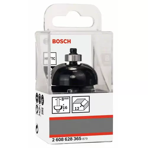 Bosch Accessories 2608628365 Hohlkehlfräser Hartmetall Länge 58 mm Produktabmessung, Ø 36.7 mm Schaftdurchmesser 8 mm Bosch Accessories 2608628365 Hohlkehlfräser Hartmetall Länge 58 mm Produktabmessung, Ø 36.7 mm Schaftdurchmesser 8 mm