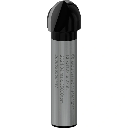 Bosch Accessories 2608628368 Hohlkehlfräser Hartmetall Länge 40 mm Produktabmessung, Ø 12 mm Schaftdurchmesser 8 mm Bosch Accessories 2608628368 Hohlkehlfräser Hartmetall Länge 40 mm Produktabmessung, Ø 12 mm Schaftdurchmesser 8 mm